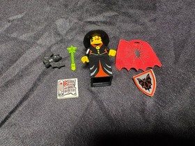 LEGO Castle Fright Knights Witch Minifigure 6037 Wand Shield Cape Classic