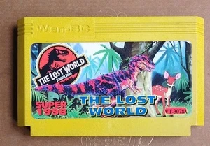 VTG THE LOST WORLD 1998 FAMICOM GAME CARTRIDGE VINTAGE - Imagen 1 de 6