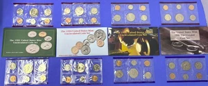 Lot of 4 US Mint Uncirculated Coin Sets 1993, 1994, 1995, 1996 both P and D - Picture 1 of 3