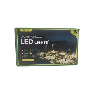 Leuchten Solar Auveri 10er Pack ultrahelle Solarleuchten Außen wasserdicht ab  - Bild 1 von 3