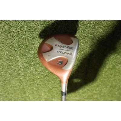 TaylorMade Titanium Bubble S Flex 42.5" Golf 3 Wood RH / 6D-WD58 - Image 1 of 4