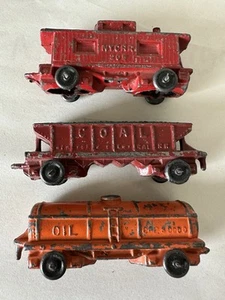 Lot of 3 Antique Barclay Train NYCRR - OIL - COAL - Picture 1 of 6