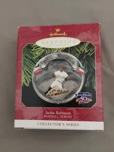 Hallmark Keepsake Ornament Collector's Series Jackie Robinson 1997 Baseball  - Bild 1 von 5