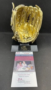 RYNE SANDBERG signed RAWLINGS MINI GOLD GLOVE 9x GG (CHICAGO CUBS) w/ COA JSA - Picture 1 of 7