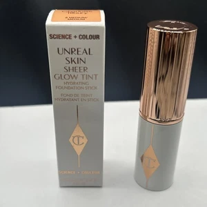 Charlotte Tilbury Unreal Skin Sheer Glow Tint Foundation Stick #8 Medium- BNIB - Picture 1 of 6