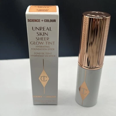 Charlotte Tilbury Unreal Skin Sheer Glow Tint Foundation Stick #8 Medium- BNIB - Image 1 of 4