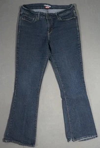WI03421 GENIAL **LEVI'S** DENIZEN MODERNO CORTE BOTA PIERNA MUJER AZUL JEANS talla 8 CORTO - Imagen 1 de 6