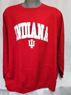 Mens Profile Varsity Indiana University IU Hoosiers NCAA Big & Tall Sweatshirt - Image 1 of 4