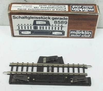 Marklin 8589 Z Mini-Club 2-3/16" Straight Circuit Track (10) - Image 1 of 4