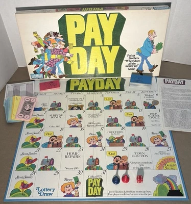 1975 Payday Game by Parker Brothers-Very Good Condition *Missing Two Tokens - Image 1 of 4
