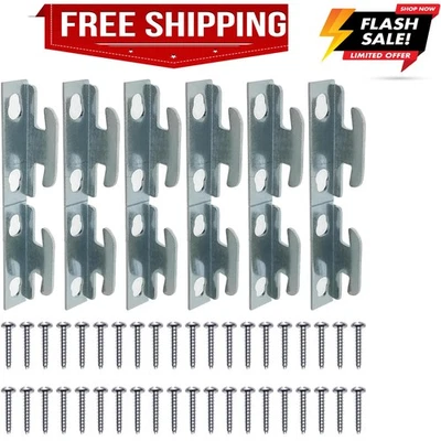 XJKJ 12 PÇS Suporte de haste de cortina Suporte de hardware de haste de cortina Sin... - Imagem 1 de 2