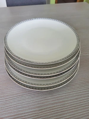 6x Speise Teller  Winterling Marktleuthen Bavaria Durchmesser ca. 24cm - Bild 1 von 4