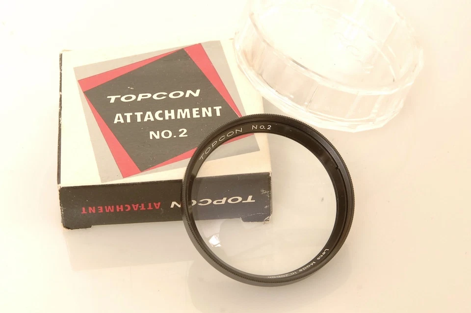 ✅ TOPCON, TOPCOR FILTER, LENS 49MM NO.2 CLOSE-UP, MACRO, MAKRO CLOSE-UP - Image 1 of 1