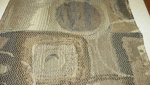 1 Yard Braun Beige Taupe Geometrisch Nylon Polsterstoff 1 Yard - Bild 1 von 1