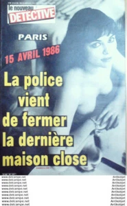 Détective 1986 # 188 Annemasse Paris 11 Beaune Evreux Orléans Charleville - Imagen 1 de 1