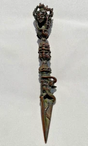 Bronze Tibetan Ritual Object - Picture 1 of 14