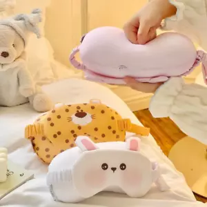 Frosch 2 in 1 Augenmaske Kaninchen Reise Faltkissen Nackenstützkissen Reise - Bild 1 von 16