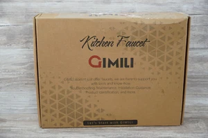 GIMILI Grifo de Cocina Comercial con Pulverizador Extraíble Doble Cabezal Individual Han - Imagen 1 de 4