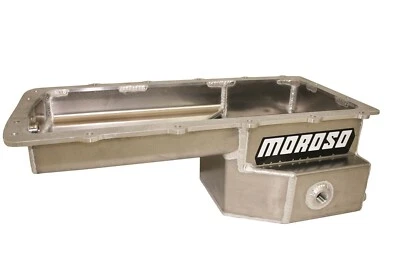 Moroso #20574 Oil Pan Ford Mustang 1994-2018 Coyote 9 Qt. Drag Race 3.875" Deep Foto 1 de 3
