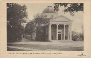 Sage Hall The Music Building Smith College Northampton MA Postcard Undivided - Picture 1 of 2