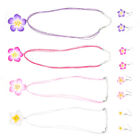  4 Sets Polymer Clay Frangipani Accessories Miss Necklace for Women