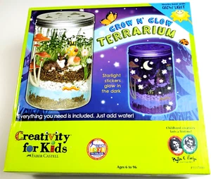 Creativity For Kids Faber Castell Grow N Glow Terrarium Ages 6 And Up Sealed - Picture 1 of 11