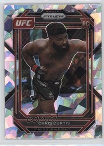 2023 Panini Prizm UFC Ice Prizm Chris Curtis #105 Rookie RC