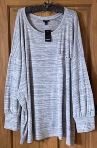 TORRID SWEATSHIRT LONG SLEEVE TOP SWEATER 6 6X 6XL 30 NEW - Picture 1 of 6