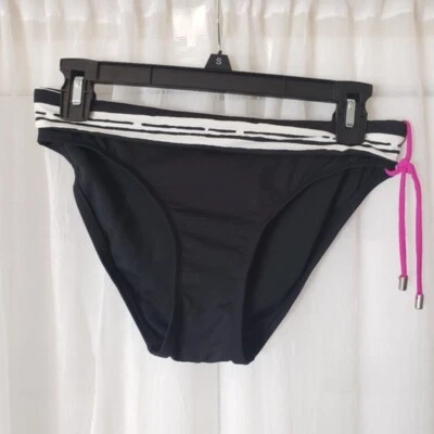 Parte inferior de bikini negra para mujer traje de baño Jag talla pequeña Foto 1 de 4
