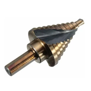 HSS Hex 10 Step 1/4" to 1-3/8" Step Drill Bit Cobalt M42 Reamer Hole Cutter N641 - Picture 1 of 7