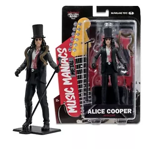 Music Maniacs Metal Wave 1 Alice Cooper 6In Figure Mcfarlane - Bild 1 von 6