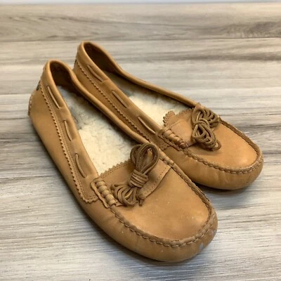 Mujer UGG Australia Clásico Meena Zapatilla Talla 9 EU 40 Forrado Castaño Zapatos Foto 1 de 4