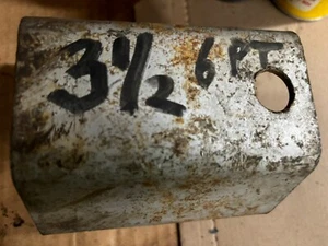 VINTAGE -3  1/2 " - 6 PT Axle Nut Socket Wrench, ROUND   bar Drive - Picture 1 of 2