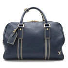 Louis Vuitton M95139 Carry All Tobaco Boston Travel Bag Navy 230815T