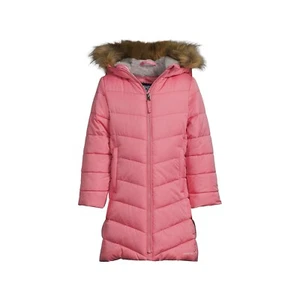 LANDS' END Youth Parka - Salt Washed Pink - S - Picture 1 of 2