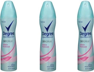 Degree Antiperspirant Dry Spray Powder Deodorant 3.8oz (3 Pack) - Picture 1 of 1