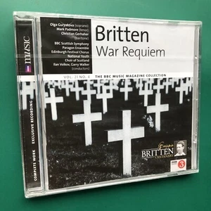 Britten WAR REQUIEM Classical CD Scottish Symphony, Edinburgh Chorus BBC SEALED - Picture 1 of 5