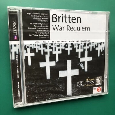 Britten WAR REQUIEM Classical CD Scottish Symphony, Edinburgh Chorus BBC SEALED - Image 1 of 4