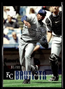 2006UPPER DECK SILVER /99 DENNY BAUTISTA ROYALS - Picture 1 of 1