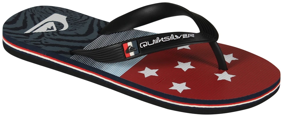 Sandalia Quiksilver Molokai 4ta Niño - Azul 2 - Nueva Foto 1 de 1