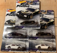 2018 HOT WHEELS FAST & FURIOUS 1/4 MILE MUSCLE *LOT OF 5*