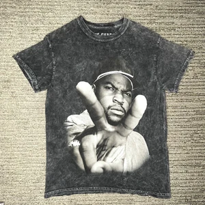 Ice Cube Size S Boy T Shirt Short Sleeve Rapper Hip Hop Black - Picture 1 of 8