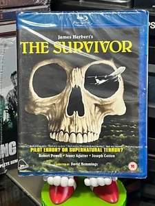 The Survivor (Blu-Ray) David Hemmings, Robert Powell, ALL ZONE ABC! BRAND NEW! - Picture 1 of 4
