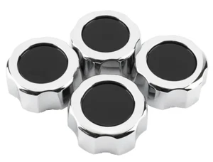 NEW SET OF 4 Wheel Chrome Center Hub Caps for NISSAN PATHFINDER INFINITI QX4 - Picture 1 of 2