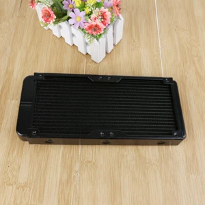 1Pc 240mm 18 Tubes Aluminum Computer Water Cooling Radiator Heat Sink Part - Afbeelding 1 van 4