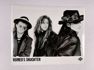 Romeo's Daughter Photo Craig Joiner Original Black And White Promo November 1988 - Picture 1 of 12