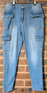 Denim Pocket Light Blue Pant - Size 1XL - Picture 1 of 2