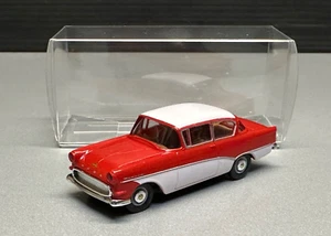 Opel Rekord P1 Coupe 2/3-Türer classic car Auto Oldtimer rot Brekina H0 1:87 - Bild 1 von 14