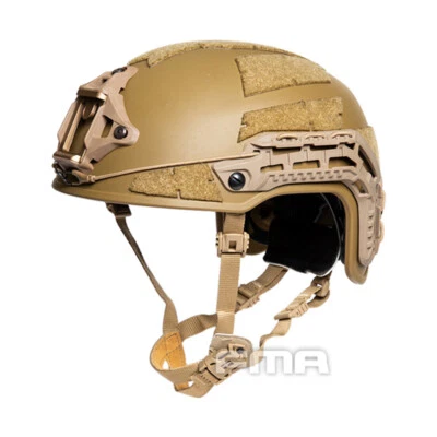 FMA Airsoft Caiman Helmet w/ NVG Shroud Rail Hunting Military Airsoft L/XL Gear - Image 1 of 4