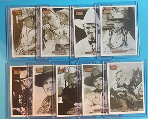 Juego de 9 tarjetas coleccionables Max Harrison Singing Cowboys of the Silver Screen Tom Mix - Imagen 1 de 1